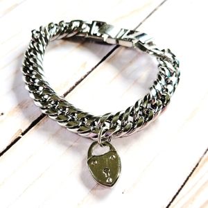 Stella and Dot Lock Bracelet